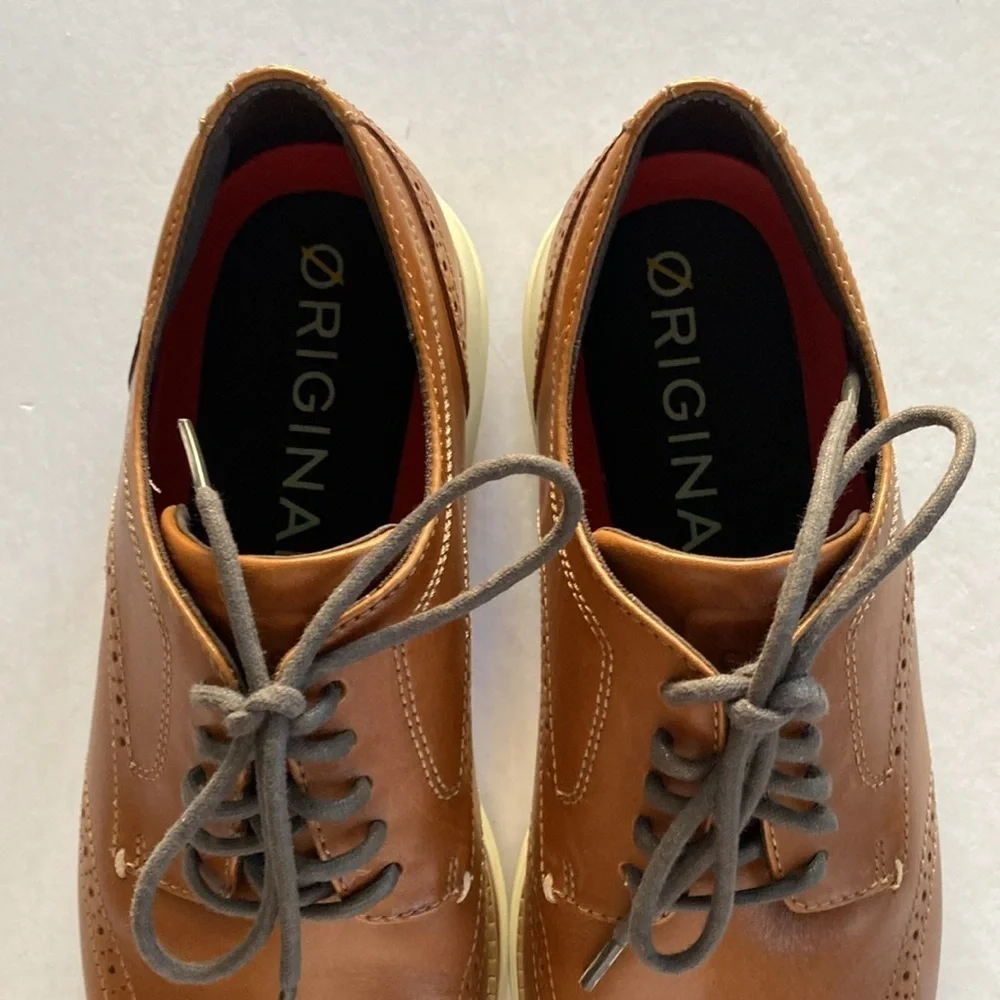 Cole Haan OriginalGrand Classic Brown Leather Men's Shoes Size 10